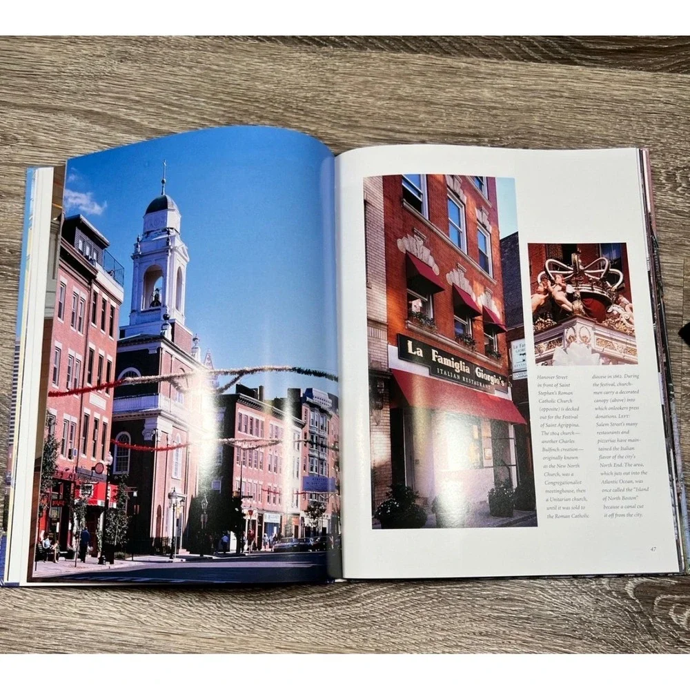 Boston A Photographic Tour‎ Carol M Highsmith Ted Landphair Hardcover Book 1997